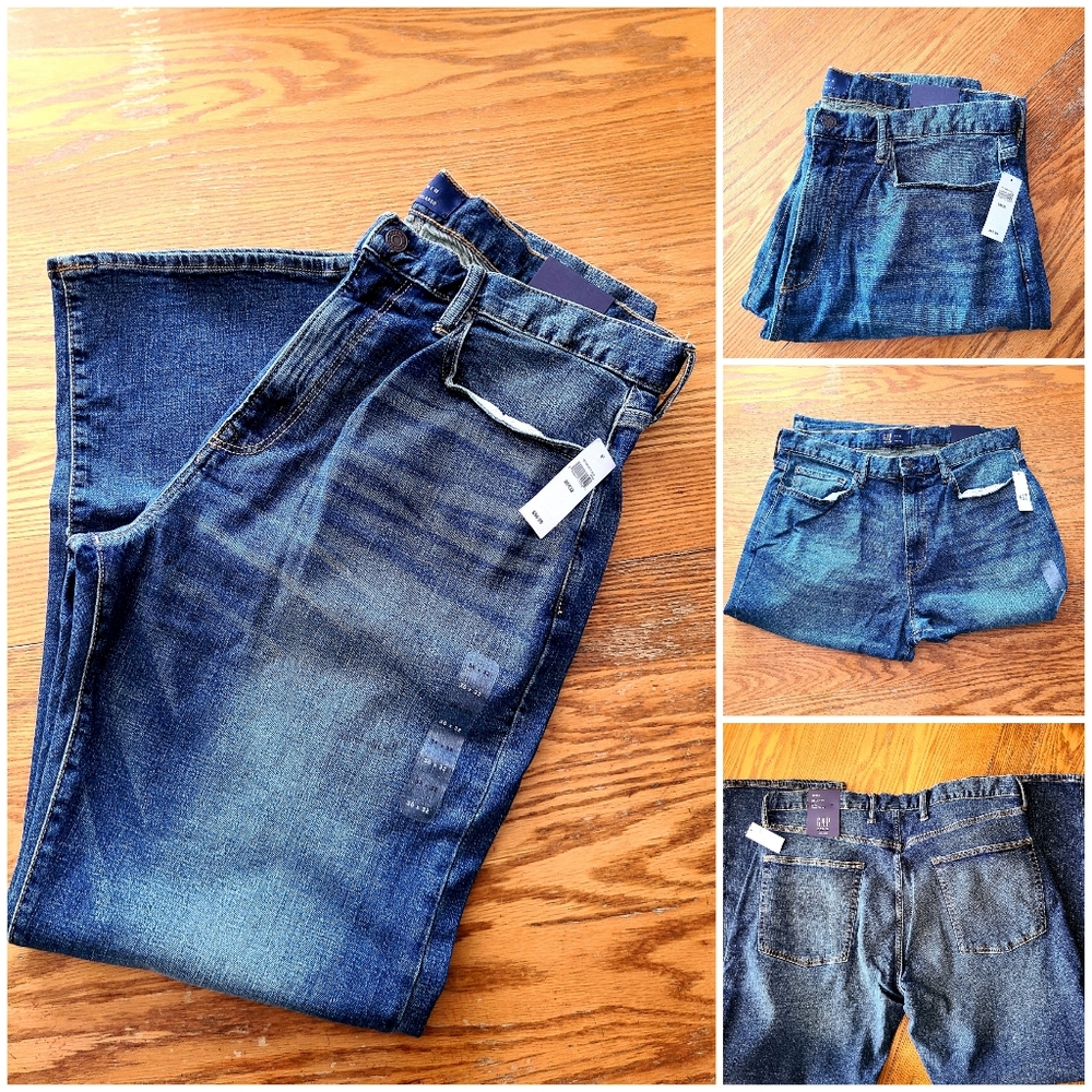 👀50% OFF👀👖NWT‼️ GAP Men's Relaxed Jeans